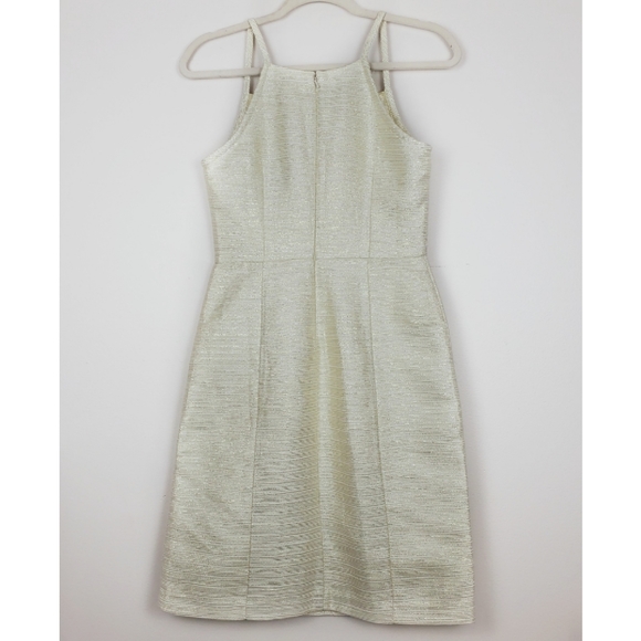 NWT Paper Crown Metallic Cocktail Dress - Picture 7 of 7